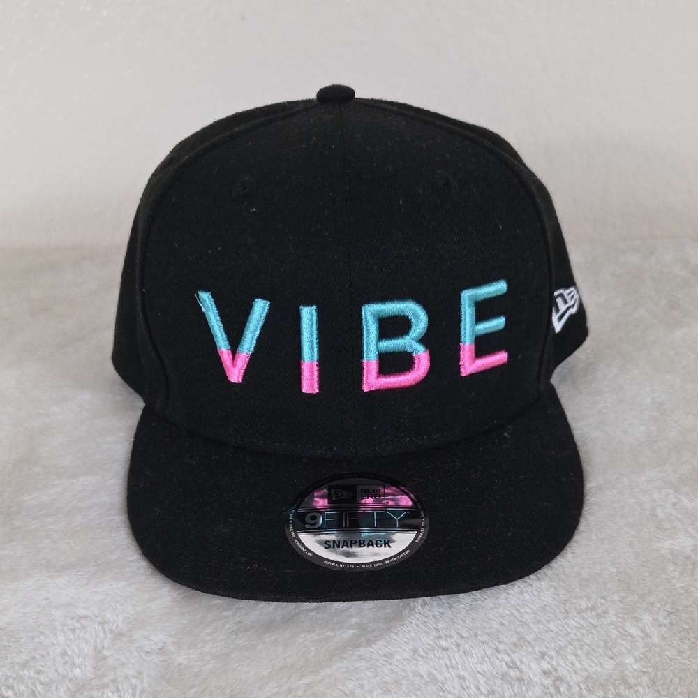 Vibe Las Vegas Black Colorful Vibe Hat